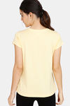 Zivame My Bestie Knit Cotton Top - Golden Haze — thumbnail 3